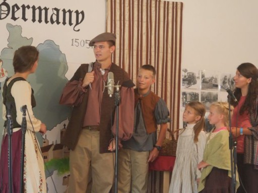 the Wissmanns' musical theater highlighted the story of Martin Luther